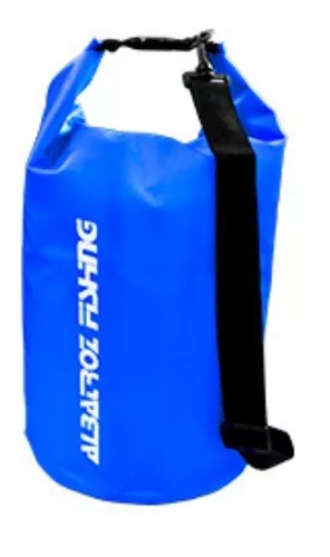 BOLSA TERMICA EM NYLON PARA CAMPING PESCA 15 LITROS AZUL - C3