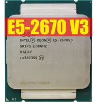 Comprar Processador Cpu Pu002F X99 2011-3 Intel Xeon E5 2670 V3 12 Cores