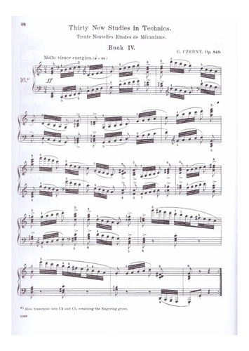 Thirty New Studies In Technics Op.849 / 30 Nuevos Estudios.