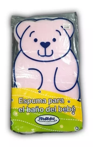 Espuma Bañera Para Bebé Forma De Oso Antideslizante TORAL