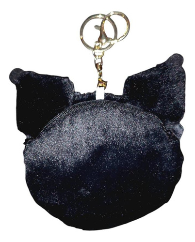 Pack Monedero Peluche Kuromi Con Lazo X12 Unidades Souvenirs Kuromi Lazo Dorado