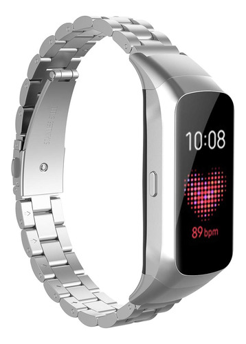 Para Samsung Galaxy Fit Sm-r370 Correa Reloj Repuesto Metal