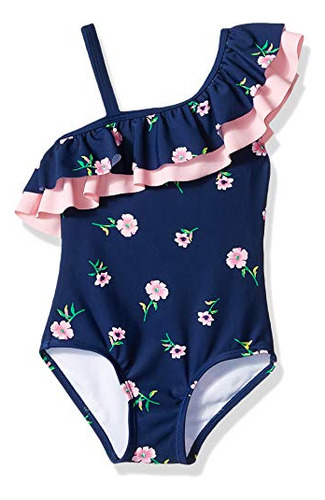 Kanu Surf Morgan Floral - Traje De Bano Para Nina De Una Sol