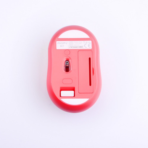 Ratón Inalámbrico Mofii M7 En Color Rosa Fresa