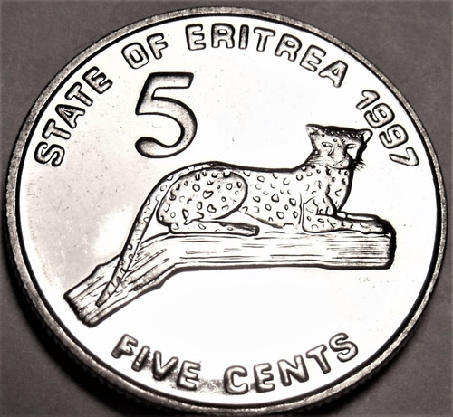 Moneda - Estado De Eritrea - 1997 - 5 Cents - S/c  -tesoros