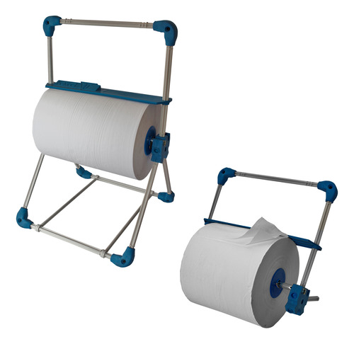 Dispensador De Pie Para Bobina De Papel Industrial Premium