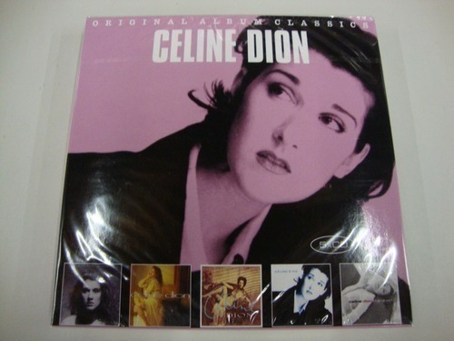 Box 5 Cd - Celine Dion - Original Album Classics - Importado