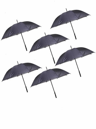 Kit Com 6 Peças De Guarda Chuva Com Cabo De Espuma