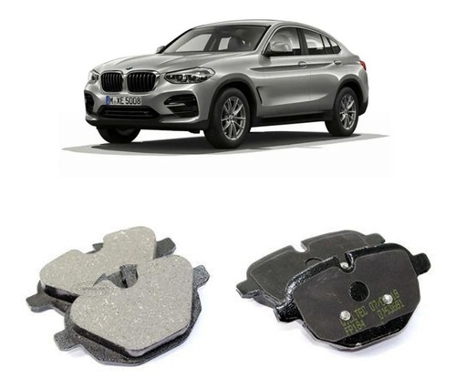 Imagem 1 de 1 de Pastilha Freio Traseiro Bmw X4 2013 Em Diante - Cerâmica