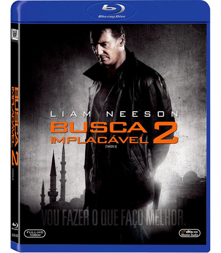 Busca Implacável 2 - Blu-ray - Liam Neeson - Maggie Grace