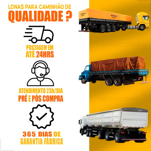 Lona Cotonlona Sansuy Fio 8 Encerado 100% Algodão 8x13