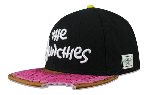 Gorra Cayler & Sons Snapback The Munchies Negro