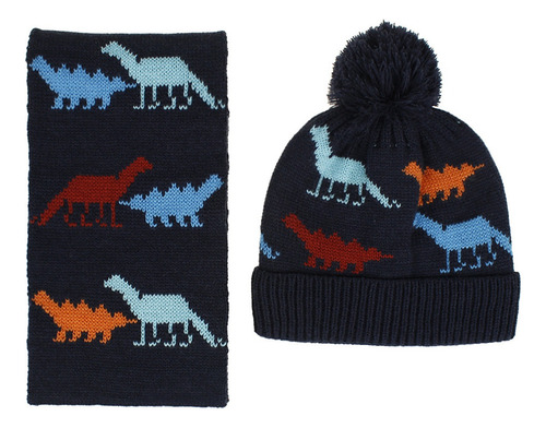 Conjunto De Bufanda De Invierno Para Niños De Clima Frío