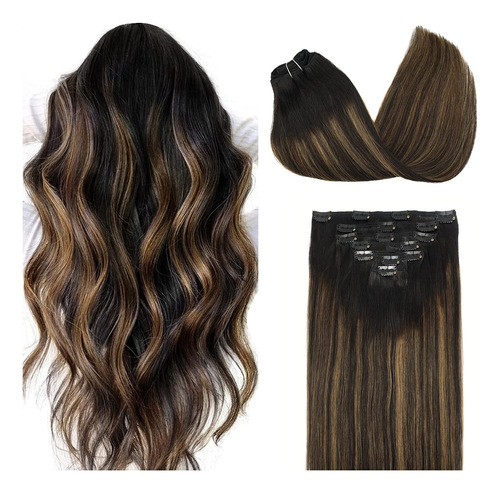 Doores - Extensiones De Cabello Con Clip Estilo Ombre (color