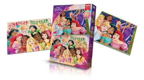 2 Puzzle De Princesa Disney Original Rompecabeza De 24 Y 36 