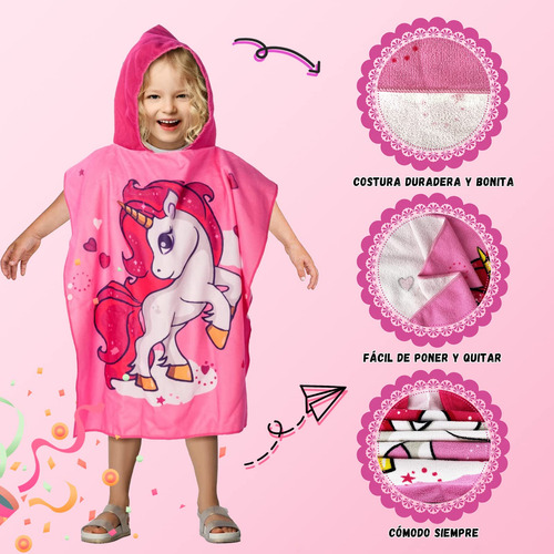 Yostyle Toalla De Baño Para Niños De Playa Con Capuchaponcho