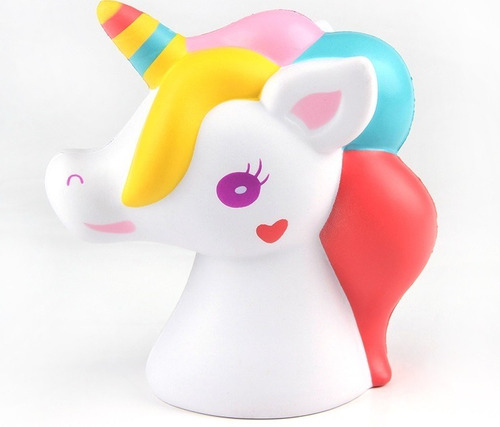 Squishy Cabeza Unicornio Perfumado Slow Rising Squishies