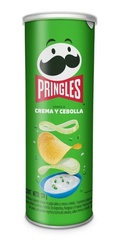 Papas Fritas Pringles Sabor Crema & Cebolla Grande