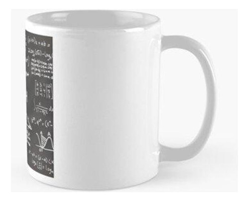 Taza Tablero De Matemáticas Calidad Premium