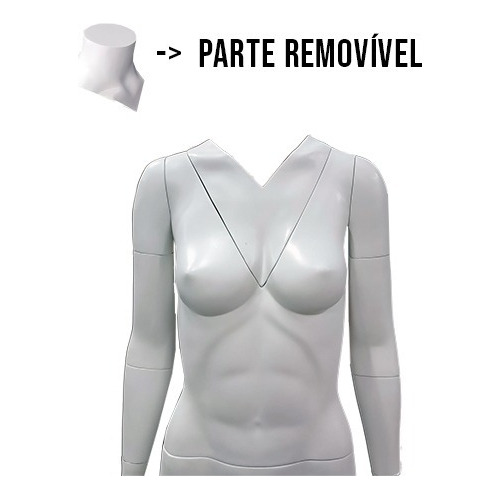Manequim Para Fotografia Feminino Com Corte Para Saia