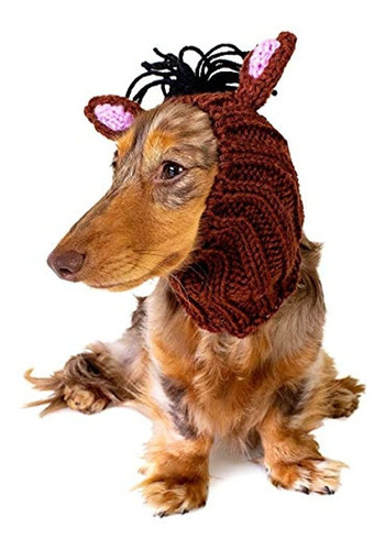 Zoo Snoods The Original Knit Horse Perro Snood