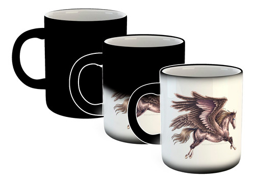 Taza Magica Pegaso Caballo Con Alas Mitologia M2