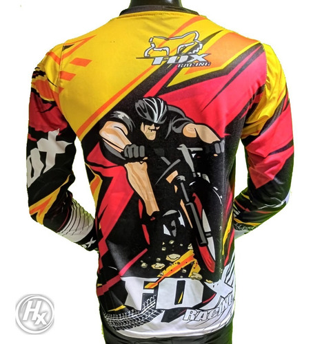 Jersey Buso Enduro,ciclismo Motocross Alpine Fox Startex