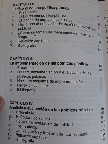Elaboración De Las Políticas Públicas, Lecturas Para Audit (Usado)