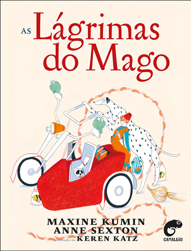 Livro As Lágrimas Do Mago de Anne Sexton Editora Camaleão Capa Mole em Português 2023