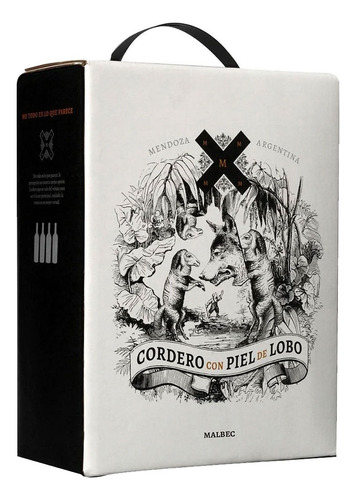 Cordero Con Piel De Lobo Cabernet Sauvignon Bag In Box 3lts