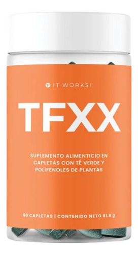 Thermofight X. Té Verde. Slim. 60 Capletas. It Works Sabor Mezcla Con Té Verde