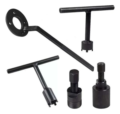 Kit Chave Castelo 125/150 + Fixador Embreagem + Saca Magneto