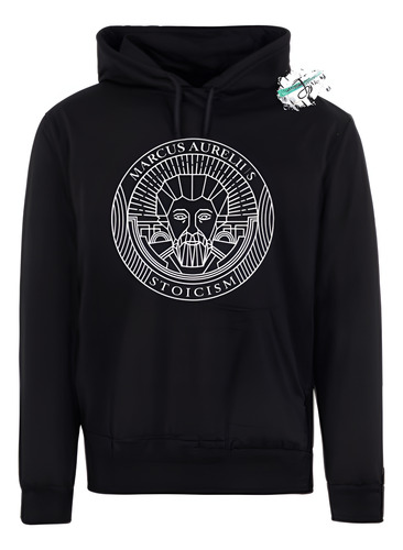 Sudadera Personalizada Stoicism Cerrada Con Capucha