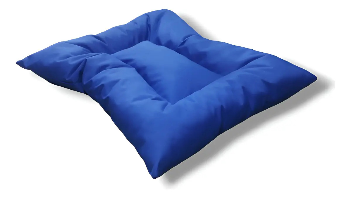 Cama Para Perros 120 X 80 Tela Antidesgarro Color Antidesgarro Azul