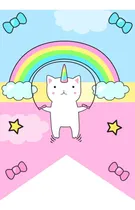 Comprar Kit Imprimible Candybar Gatita Unicornio Personalizado Pdf