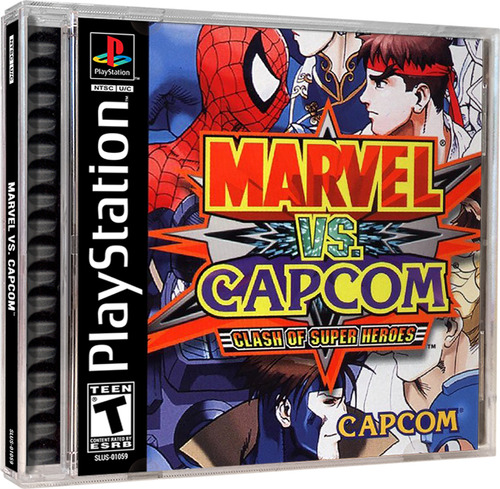 Marvel Vs Capcom Clash Of Super Heroes Playstation 1 Ps1