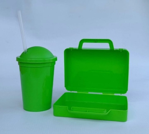 Combo 30 Souvenir Valijas Plasticas + Vasos Milkshake Surtidos
