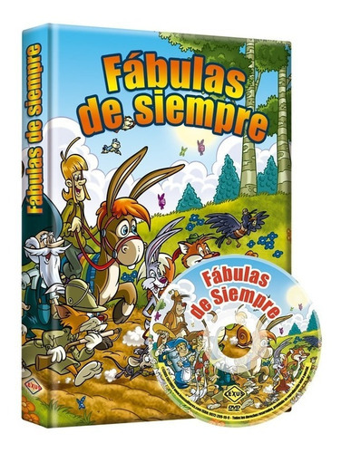 Fabulas De Siempre + Dvd, De Vv. Aa.. Editorial Lexus, Tapa Dura En Español