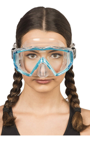 Máscara Cressi Pano 3 Para Buceo Y Snorkel - Visión