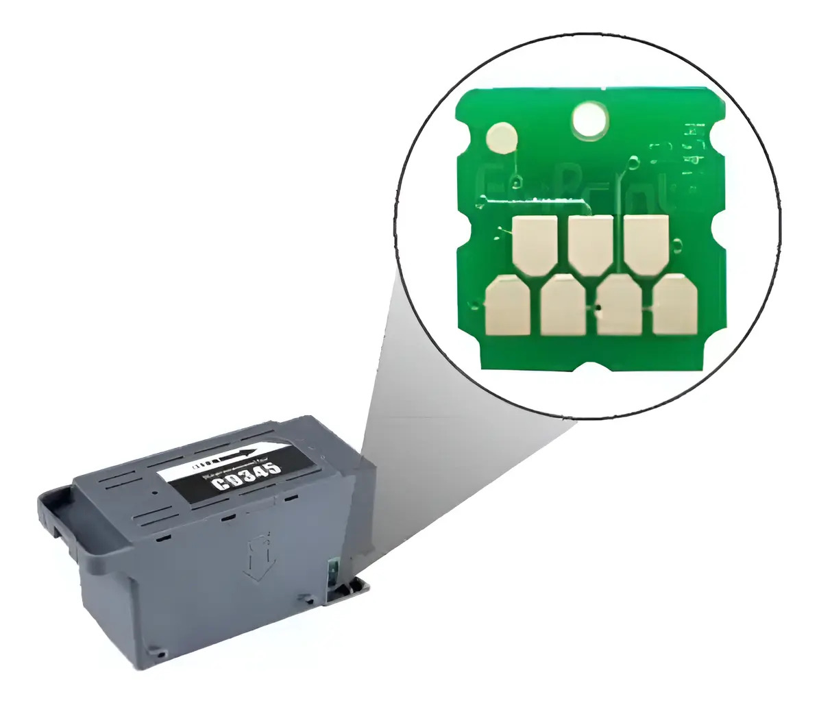 Chip Tanque Caixa Manutencao C9345 Epson L8180 L8050 L15150