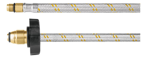 Manguera Pigtail Acero Inox 7/16inx7/8in 55cm Foset