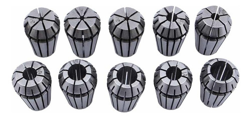 Collet Chuck 10 Unids/set Juego De Resortes Er16 De 1-10 Mm