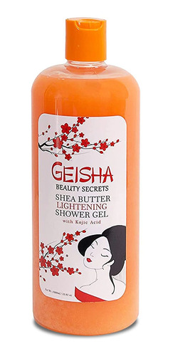 Geisha, Gel De Gel Corporal Iluminador Para La Piel, 33 Onza