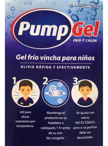 Vincha Para La Fiebre Pump Gel Niños Tu Ortopedia