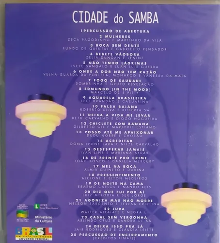 Cidade Do Samba 2007 Dvd Original Lacrado | MercadoLivre