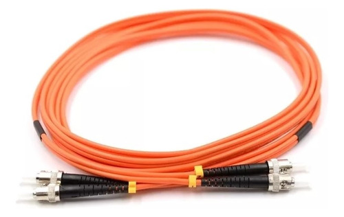 Patch Cord Fibra Óptica Amp Multimodo Duplex St/st X 1mts.