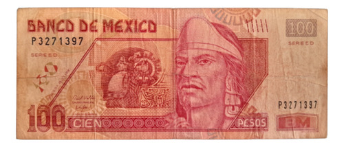 México Billete 100 Pesos Año 2008 P#118 