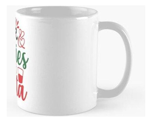 Taza Leche Y Galletas Para Santa Calidad Premium