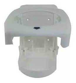 Porta Copo Dobrável Retrátil Branco P/ Barco Lancha Clipper