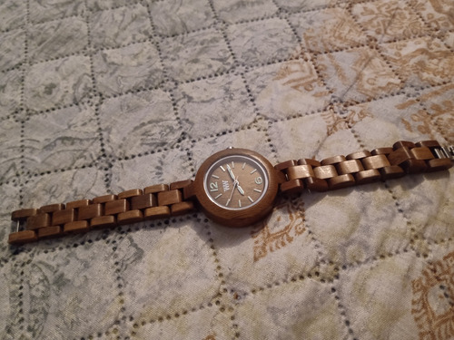 Reloj De Madera Italiana Para Dama Wood